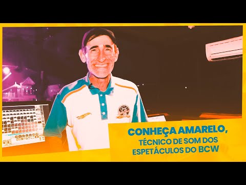 Conheça Amarelo, técnico de som dos espetáculos do Beto Carrero!
