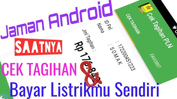 Cara cek tagihan Listrik online di Android
