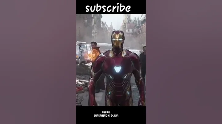 Ironman Suit up nano technology😱😍 #marvel #shorts #mark50 #ironman #infinitywar