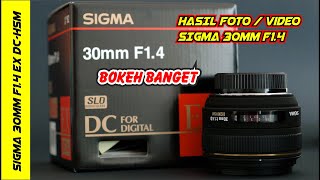 Hasil Sigma 30mm F1.4 EX DC-HSM For Nikon / Sigma For Nikon Lensa Bokeh