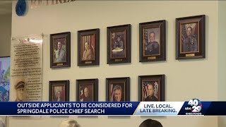 Springdale launches search for new police chief