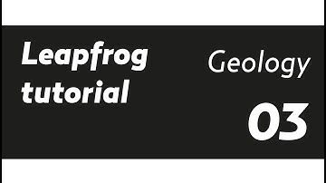 Leapfrog (ENG): Georeferencing and topographic modelling