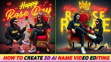 Rose Day Ai Photo Editing | Rose Day Ai Image Generator | Happy Rose Day Name Video Editing - Bing