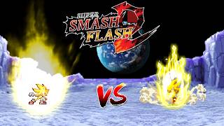 SSF2 MODS: Super Sonic Archie v2 VS Super Sonic v3