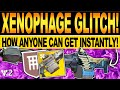 Destiny 2 | NEW XENOPHAGE GLITCH! How To Get FAST, Easy INSTANT Quest CHEESE!