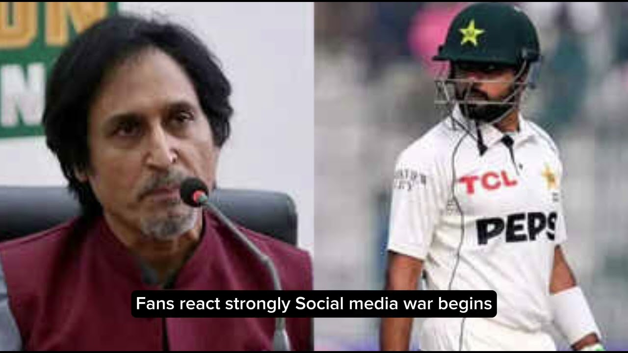 "Ramiz Raja vs Babar Azam – Live On-Air Comment Sparks National Debate in Pakistan Cricket"