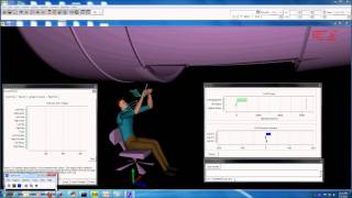 virtual fastening operation in CAVE and simulation