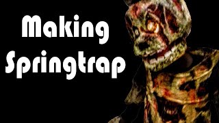 Making My Springtrap Costume!