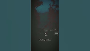 Thumbnail of Evening time image/prabhudeva song in Tamil/ where the only witness is a solitary tree 🌃🌲