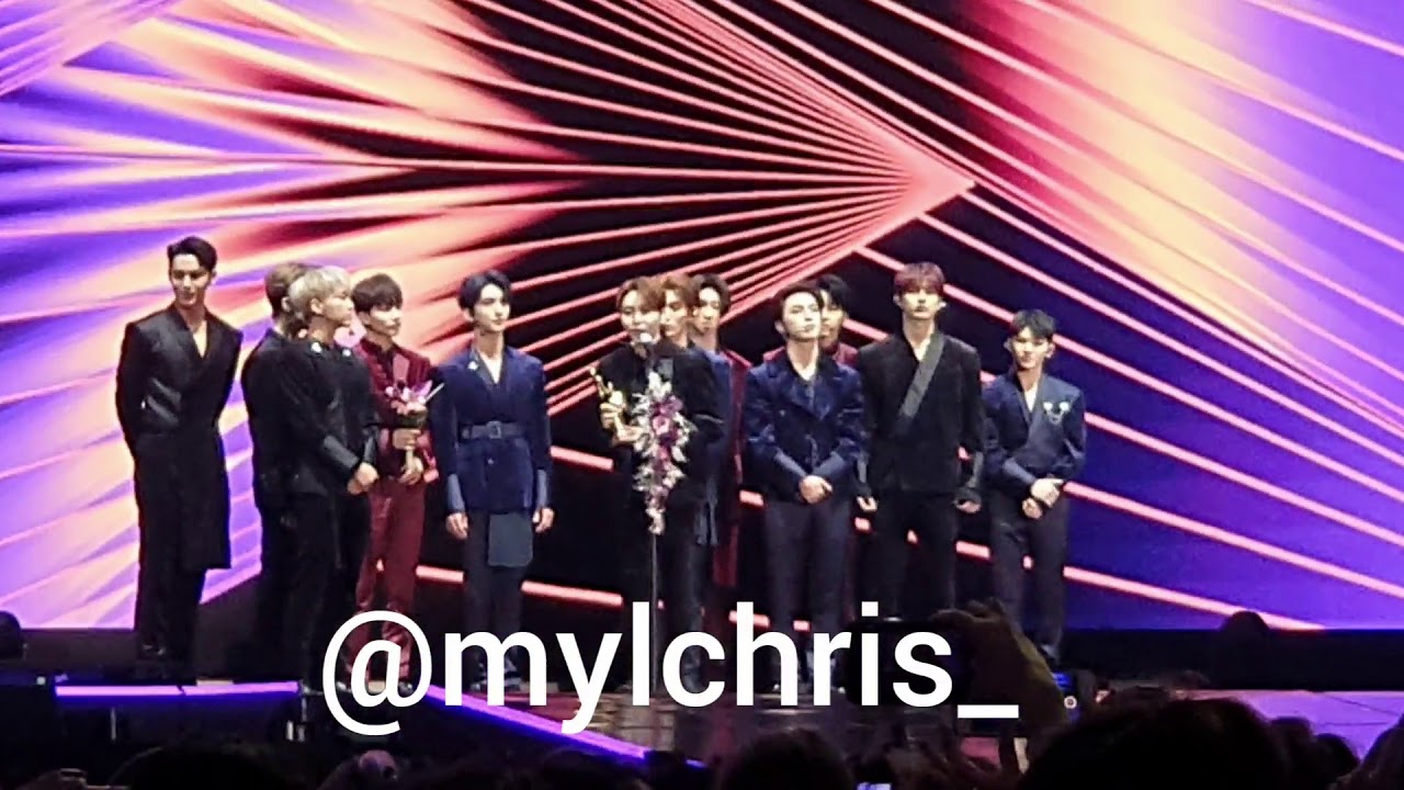 Seventeen GDA (golden disk award) YouTube