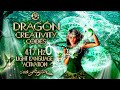 417 hz emerald guardian creativity codes  dragon light language activation  by lightstar