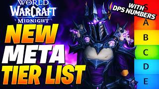 RANKING BEST SINGLE BUTTON CLASSES! Wow Midnight Tier List (NEW META)