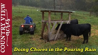 It's a Rainy Day, but the Farm Chores still need done