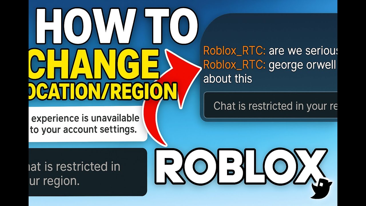 HOW to CHANGE Location/Region In ROBLOX EASY STEPS | Roblox | Tutorial ...