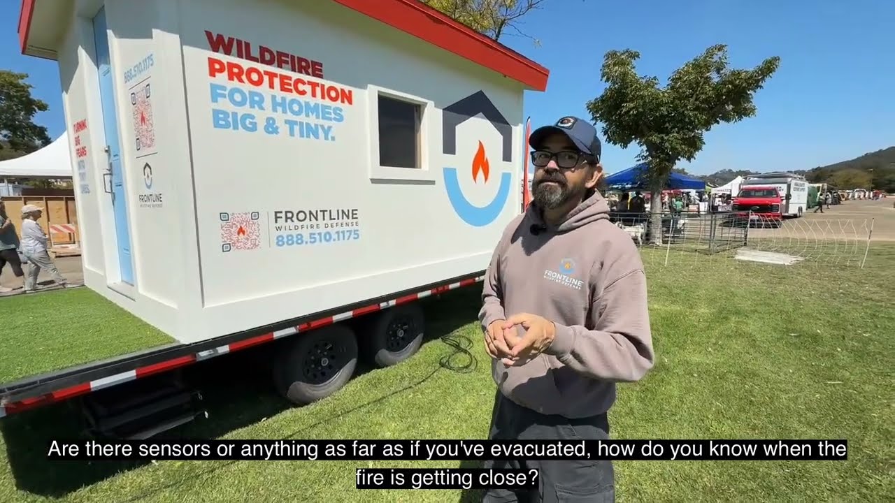 Should you get sprinklers? Let's find out from Frontline Wildfire Defense!!