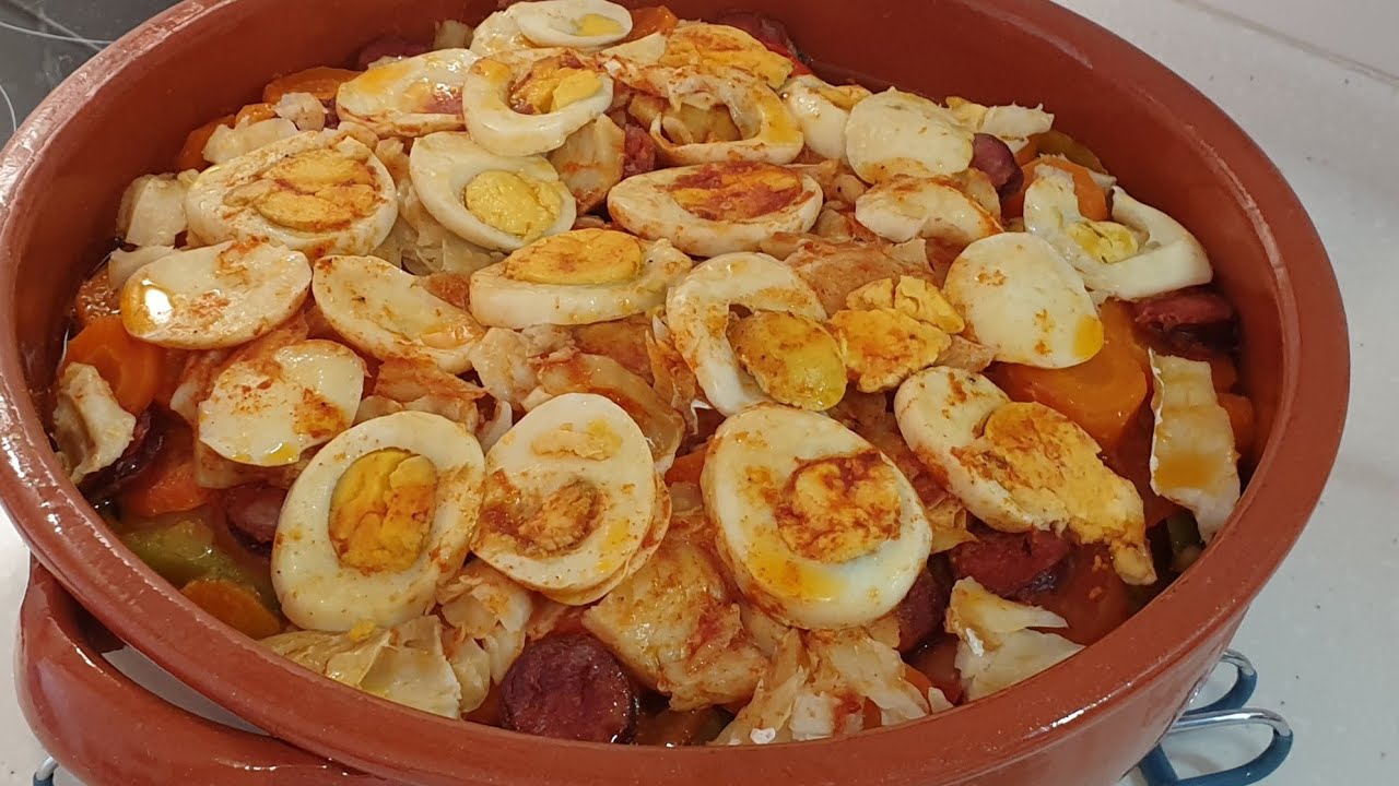 Caldeirada de bacalhau à moda antiga