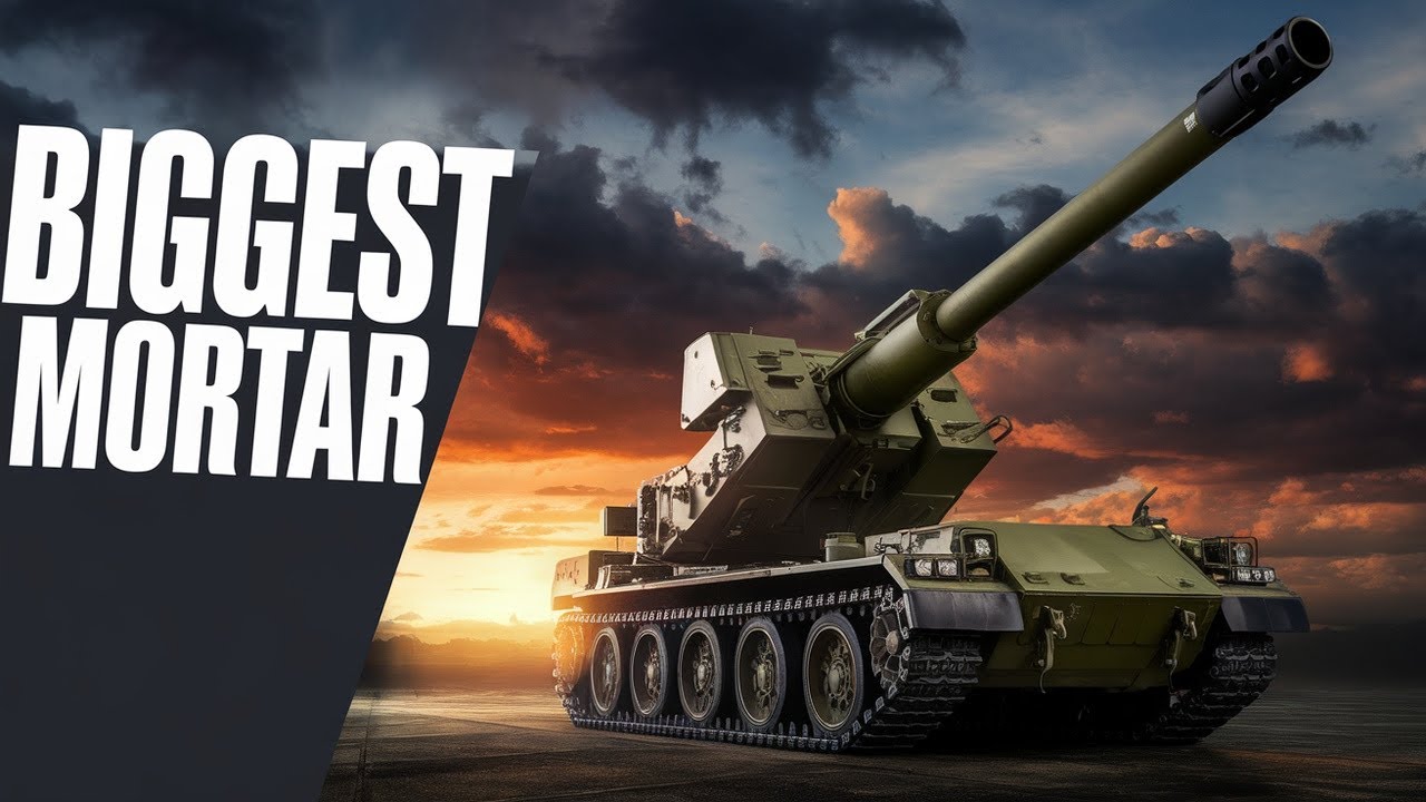 The Power of Russia's 2S4 Tyulpan   A Massive Mortar Revealed