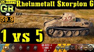 World of Tanks Rheinmetall Skorpion G WoT Replay - 9 Kills 3.2K DMG(Patch 1.4.1)