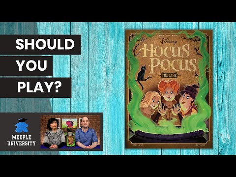 Disney Hocus Pocus: The Game - Should You Play? A Board Game Review