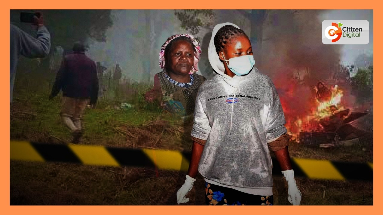 Trainee nurse hailed hero in Chepkiep chopper crash