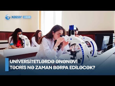 Universitetlərdə ənənəvi tədris