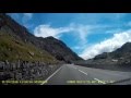 Driving in Snowdonia - from Gwastadnant towards Penn y Pass on 4086