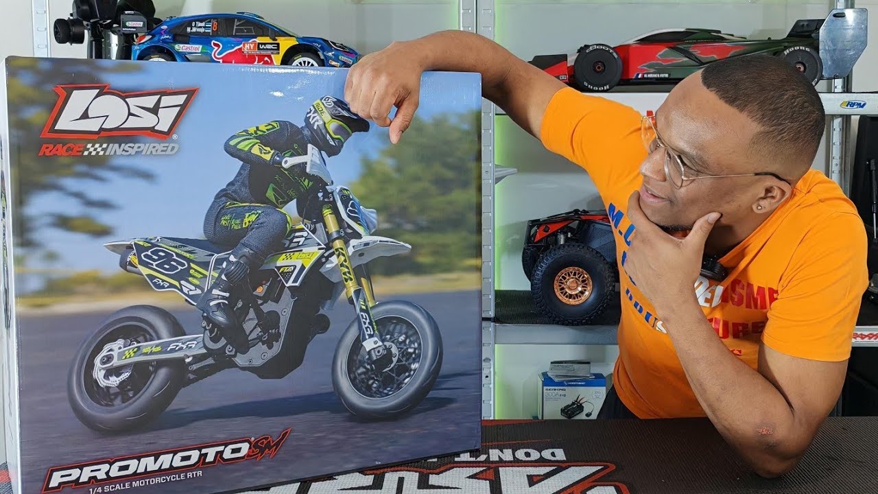 LOSI PROMOTO -SM FXR SUPERMOTO UNBOXING🇫🇷