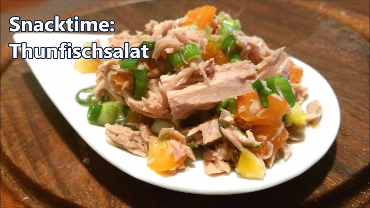 kalorienarmer thunfischsalat, thunfischsalat - kalorienarmer snack mit viel protein - youtube, Design ideen