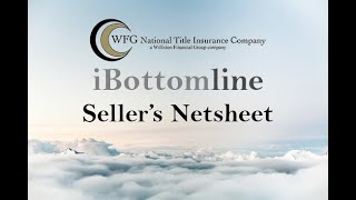 WFG National Title iBottomline Sellers Netsheet