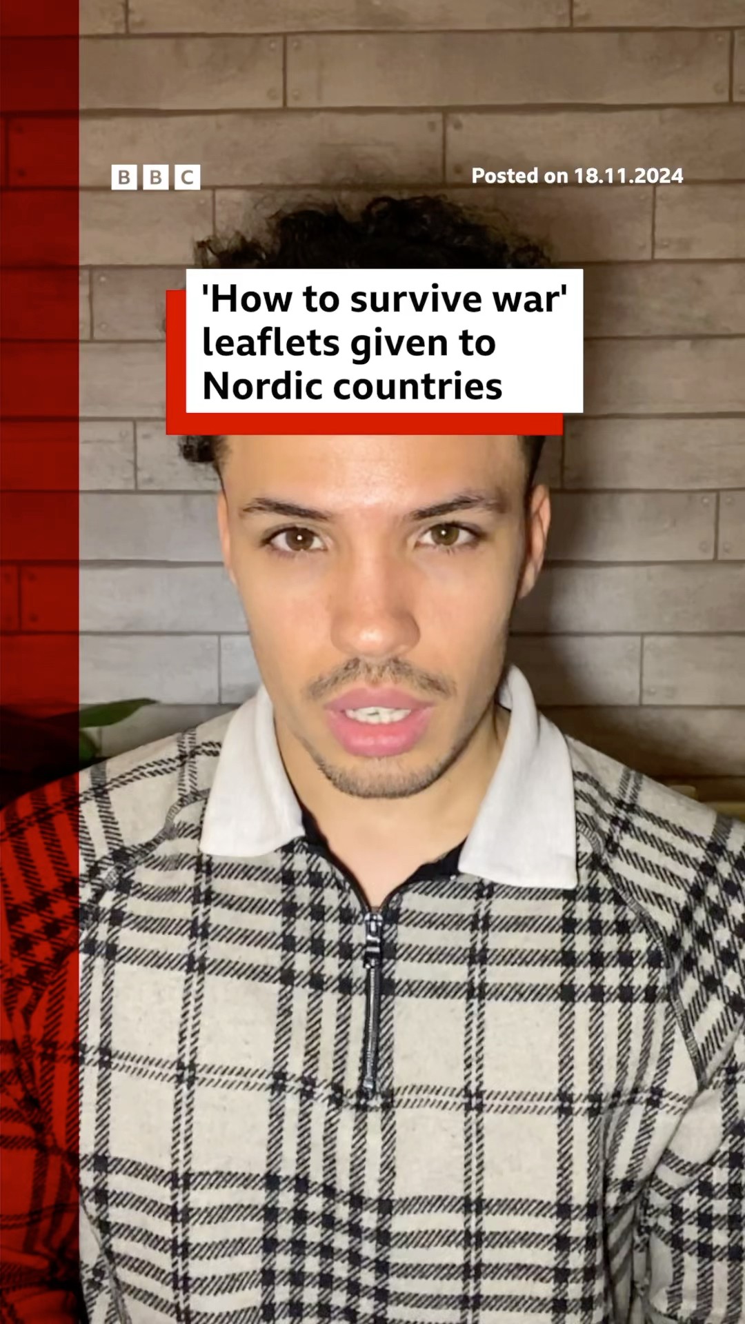 Sweden, Finland and Norway release new advice on surviving war. #BBCNews