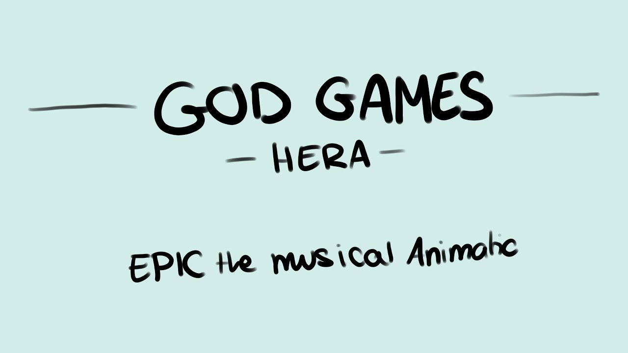 God games #epicthemusical #epicthemusicalanimatic #epicthemusicalfanar, epic the musical god games