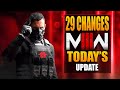 Modern Warfare 3: 29 Big Changes in Today’s Update! (MW3 Update)