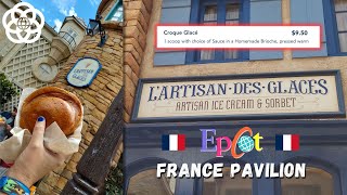 Disney Treat Review | "Croque Glace" | L'artisan Des Glaces | EPCOT France screenshot 4