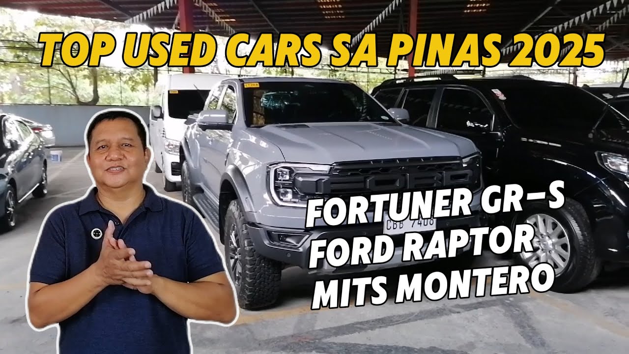 Best Used Cars for Sale in the Philippines 2025 | Fortuner GR-S, Ranger Raptor, Hiace & More!