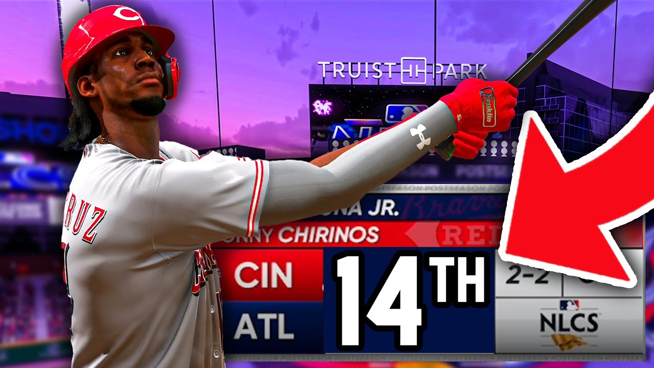 This Playoff Game WOULD NOT END | MLB The Show 23 Cincinnati Reds ...