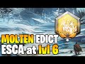 lvl 6 Molten Edict in Frost Escalation - Dauntless Exotics