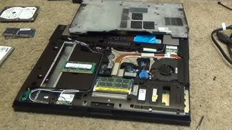 Dell Latitude E6400 Memory and Hard Drive Upgrades