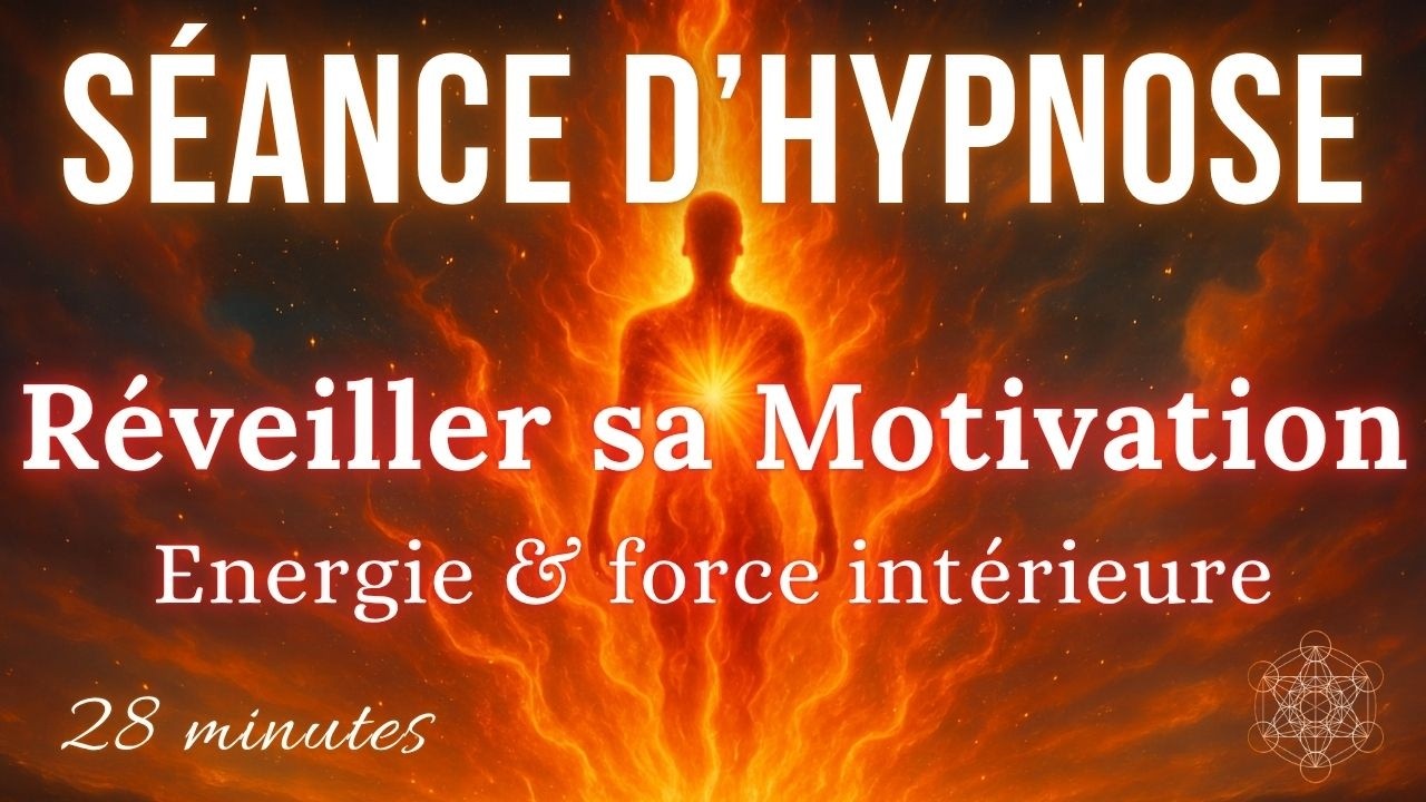 Hypnose pour réveiller sa motivation 🔥 Retrouver l’énergie intérieure et avancer avec force (ASMR)