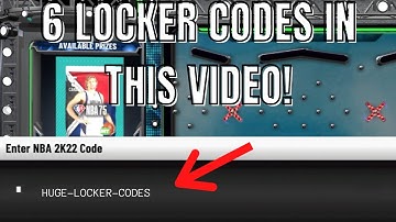 USE THESE 6 ACTIVE LOCKER CODES BEFORE IT IS TOO LATE!  NBA 2k22 Locker Codes