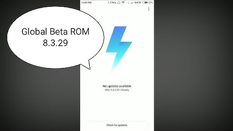 MIUI 9 Global Beta ROM Latest Update 8.3.29