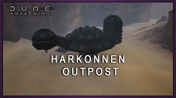 HOW TO BUILD A HARKONNEN OUTPOST [SPEED BUILD] - DUNE AWAKENING