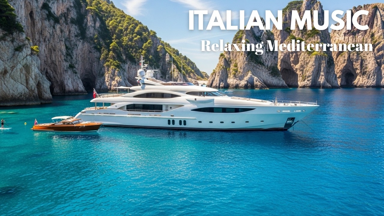 🌊 Italian Coastal Serenity 🇮🇹 Relaxing Amalfi Coast & Lake Como Ambience in 4K🎶 Mediterranean Music🎶