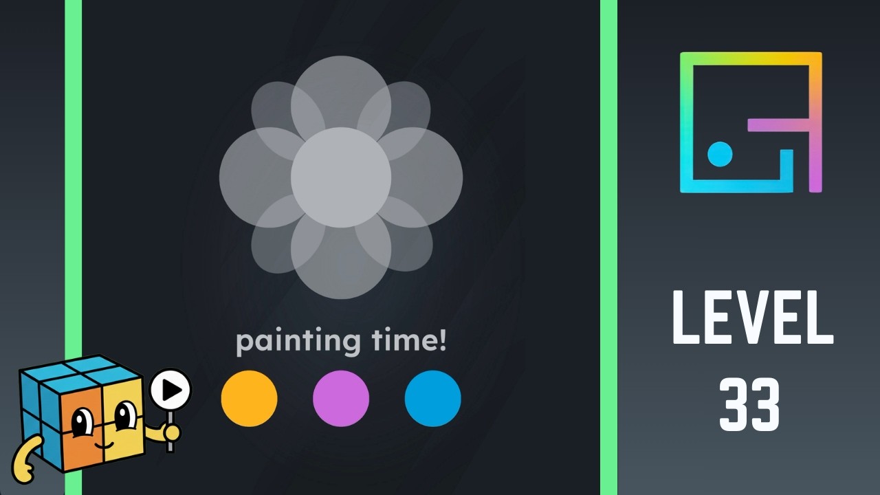 Level 33 Game is Hard Level 33 Walkthrough Solution - Painting time! - YouTube