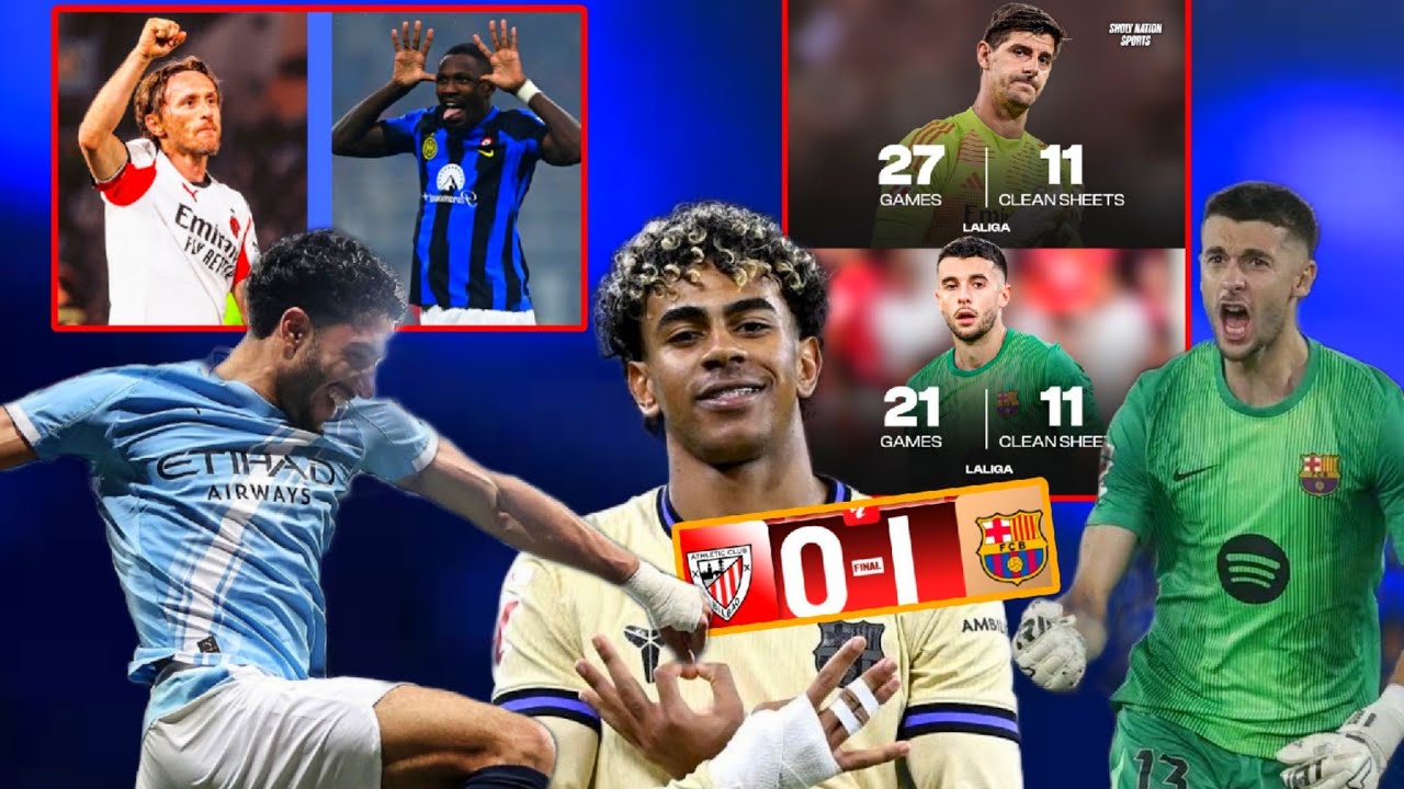 🚨lamine yamal donner 3 points précieux à Barcelone..Joan Garcia égale courtois...city et chelsea ✅️