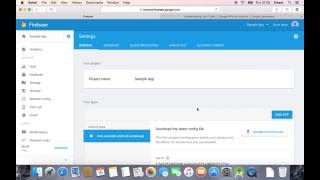 Firebase live coding : session 1
