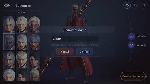 How To Change and Set Character Name in Mir 4
