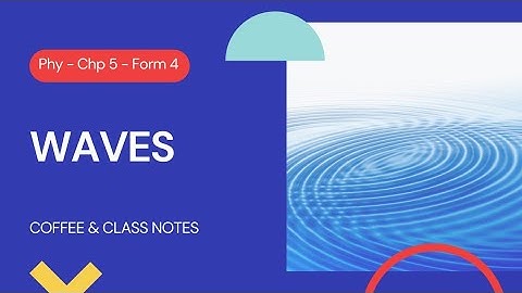 PHYSICS CHAPTER 5 IN 8 MINUTES ! ll FORM 4 ll KSSM