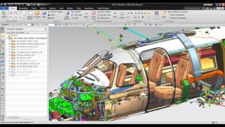 How to Load Very Large Assembly in NX - Sample: Airplane Eclipse