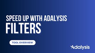 How to analyze and organize your PPC data with Adalysis filters