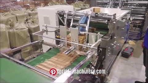 Automatic folder gluer machine for RSC boxes